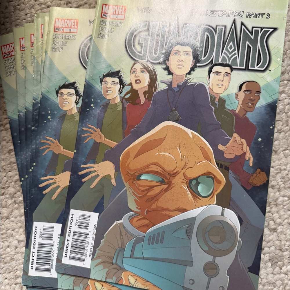 Guardians of the Galaxy Reach for the Stars #3 8 copies